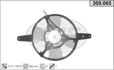 Ventilateur, refroidissement du moteur