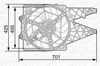 Ventilateur, refroidissement du moteur