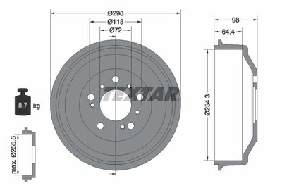 Tambour de frein