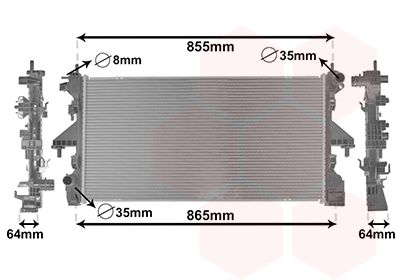 Radiateur, refroidissement du moteur