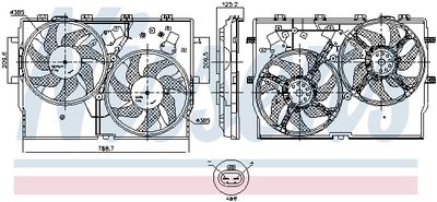 Ventilateur, refroidissement du moteur