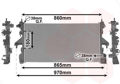 Radiateur, refroidissement du moteur