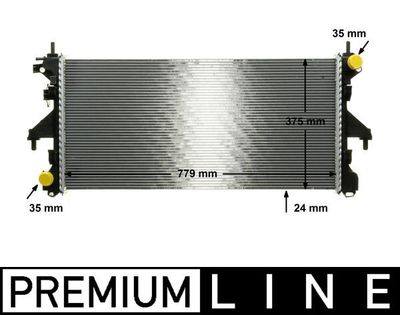 Radiateur, refroidissement du moteur