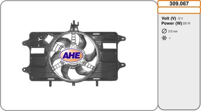 Ventilateur, refroidissement du moteur