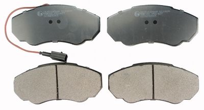 Kit de plaquettes de frein, frein à disque