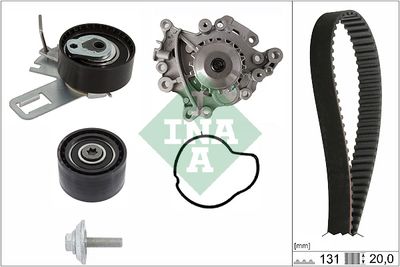 Pompe à eau + kit de courroie de distribution