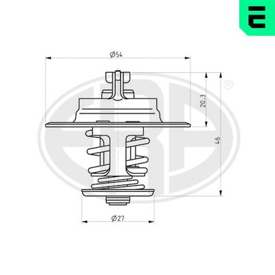 Thermostat, liquide de refroidissement