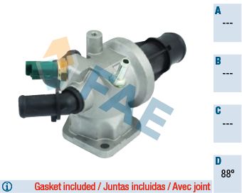Thermostat, liquide de refroidissement