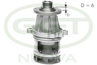 GGT Pompe à eau, refroidissement du moteur
