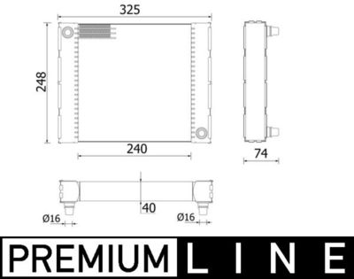 Radiateur, refroidissement du moteur