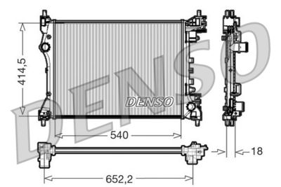 Radiateur, refroidissement du moteur