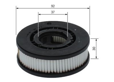 Filtre, ventilation du carter-moteur