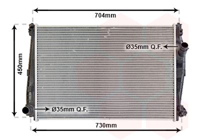 Radiateur, refroidissement du moteur