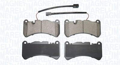 Kit de plaquettes de frein, frein à disque