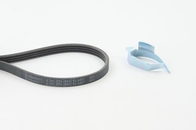 Jeu de courroies trapézoïdales à nervures