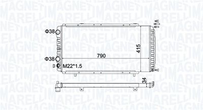 Radiateur, refroidissement du moteur