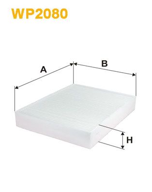 Filtre, air de l'habitacle