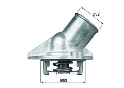 Thermostat, liqiuide de refroidissement