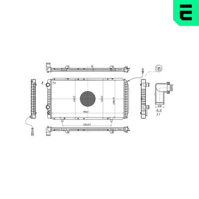 Radiateur, refroidissement du moteur