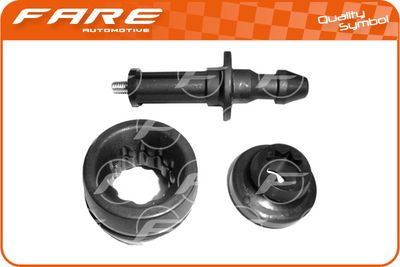 Butée élastique, cache moteur