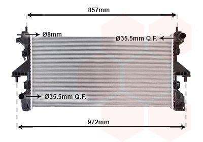 Radiateur, refroidissement du moteur