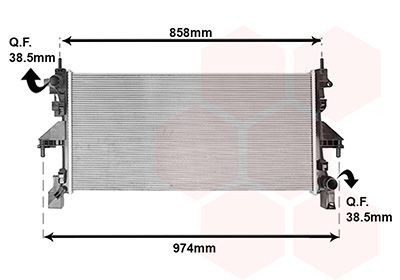 Radiateur, refroidissement du moteur