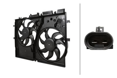 Ventilateur, refroidissement du moteur