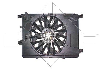 Ventilateur, refroidissement du moteur