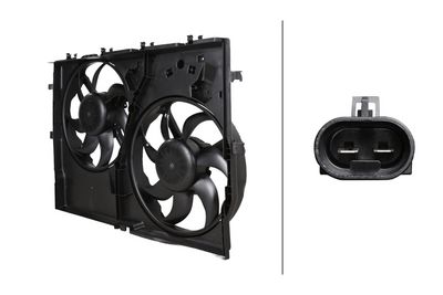 Ventilateur, refroidissement du moteur