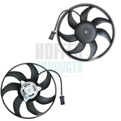Moteur électrique, ventilateur pour radiateurs