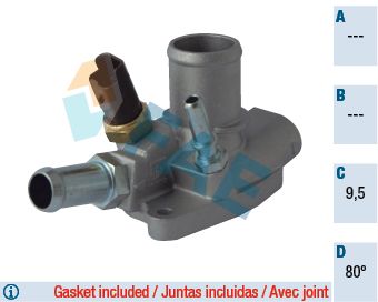 Thermostat, liquide de refroidissement