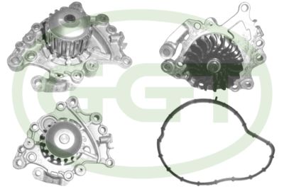 Pompe à eau, refroidissement du moteur