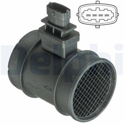 Débitmètre de masse d'air