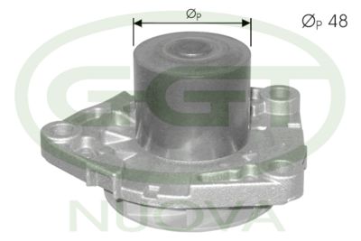 Pompe à eau, refroidissement du moteur