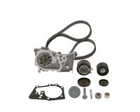 BOSCH Pompe à eau + kit de courroie crantée