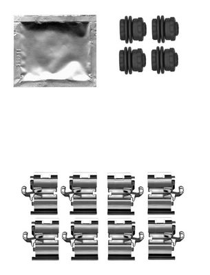 Kit d'accessoires, plaquette de frein à disque