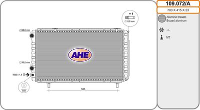Radiateur, refroidissement du moteur