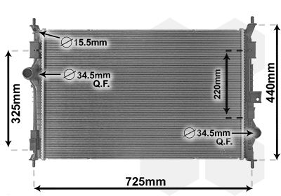 Radiateur, refroidissement du moteur