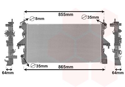 Radiateur, refroidissement du moteur
