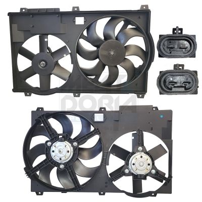 Moteur électrique, ventilateur pour radiateurs